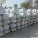 佛山 白麻花岗岩石材圆球，石球，挡车球，隔离球，景观石球，风水球等
