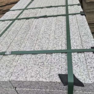 佛山 白麻花岗岩直行盲道石，盲条，地铺石