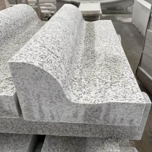 佛山 白麻花岗岩S型路沿石，路侧石，马路牙子等