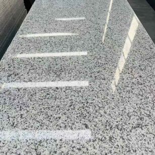 佛山 白麻花岗岩光面毛板