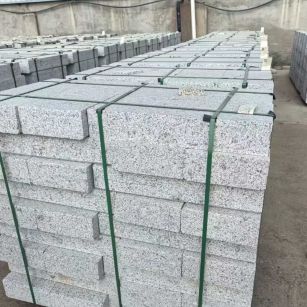 佛山 白麻花岗岩路沿石，弧形路沿石，道牙石，马路牙子，界石，路缘石，平沿石，直岩石，平缘石等