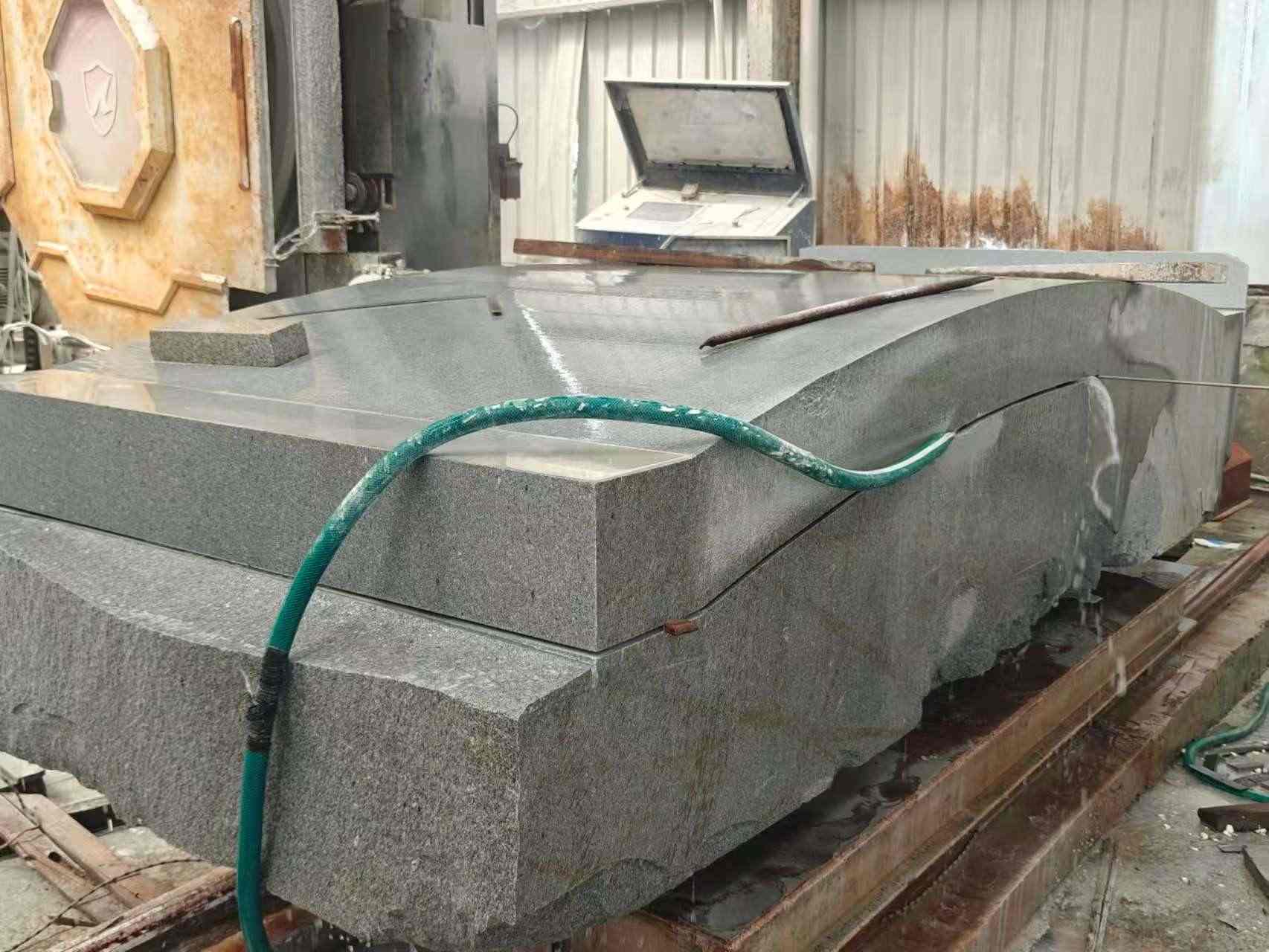 佛山 芝麻灰异型加工-拱桥