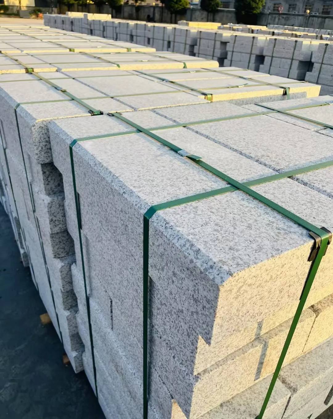 佛山 白麻花岗岩路沿石，马路牙子，路缘石，平石，立缘石等