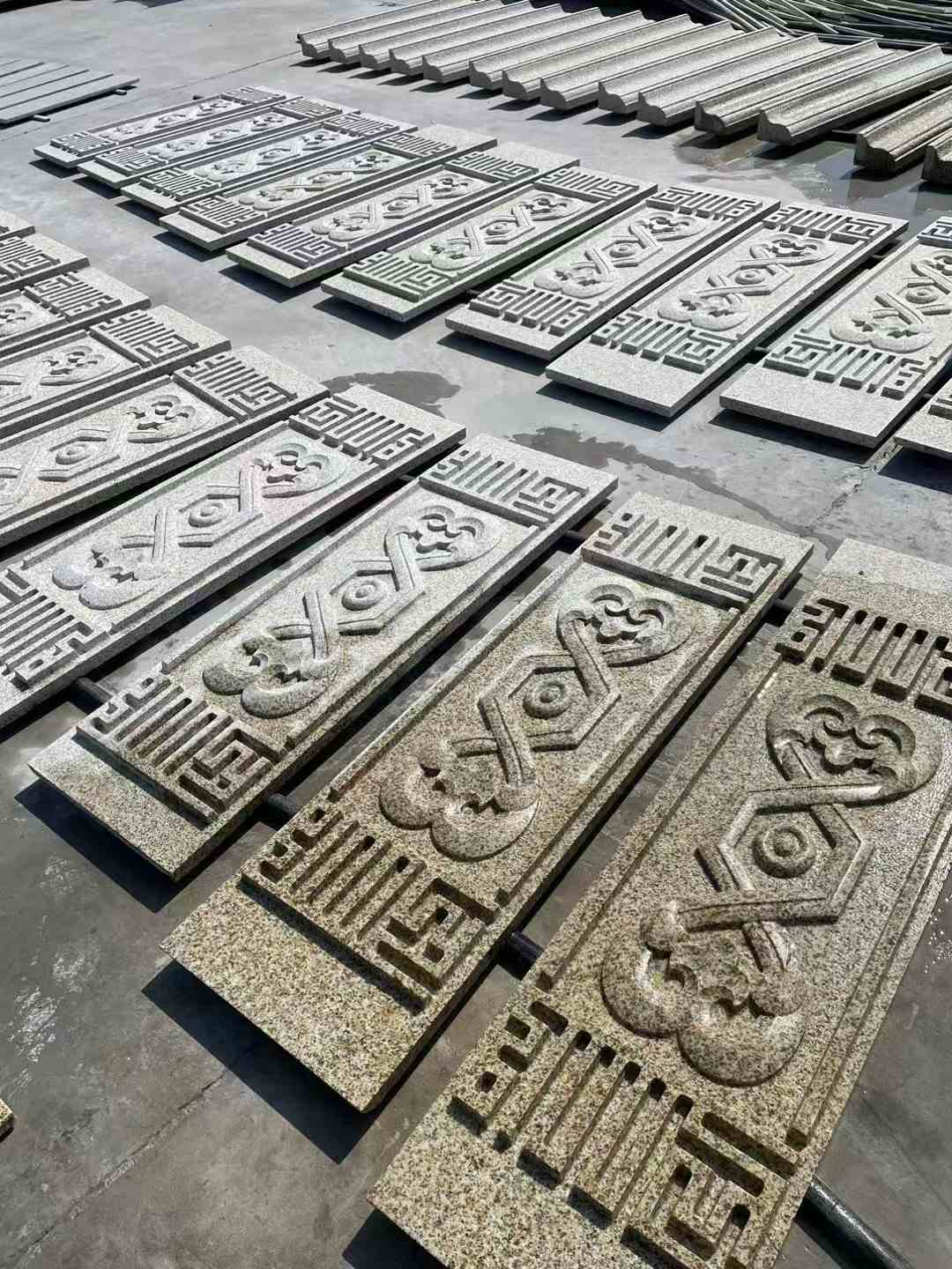 佛山 黄金麻花岗岩外墙雕刻板