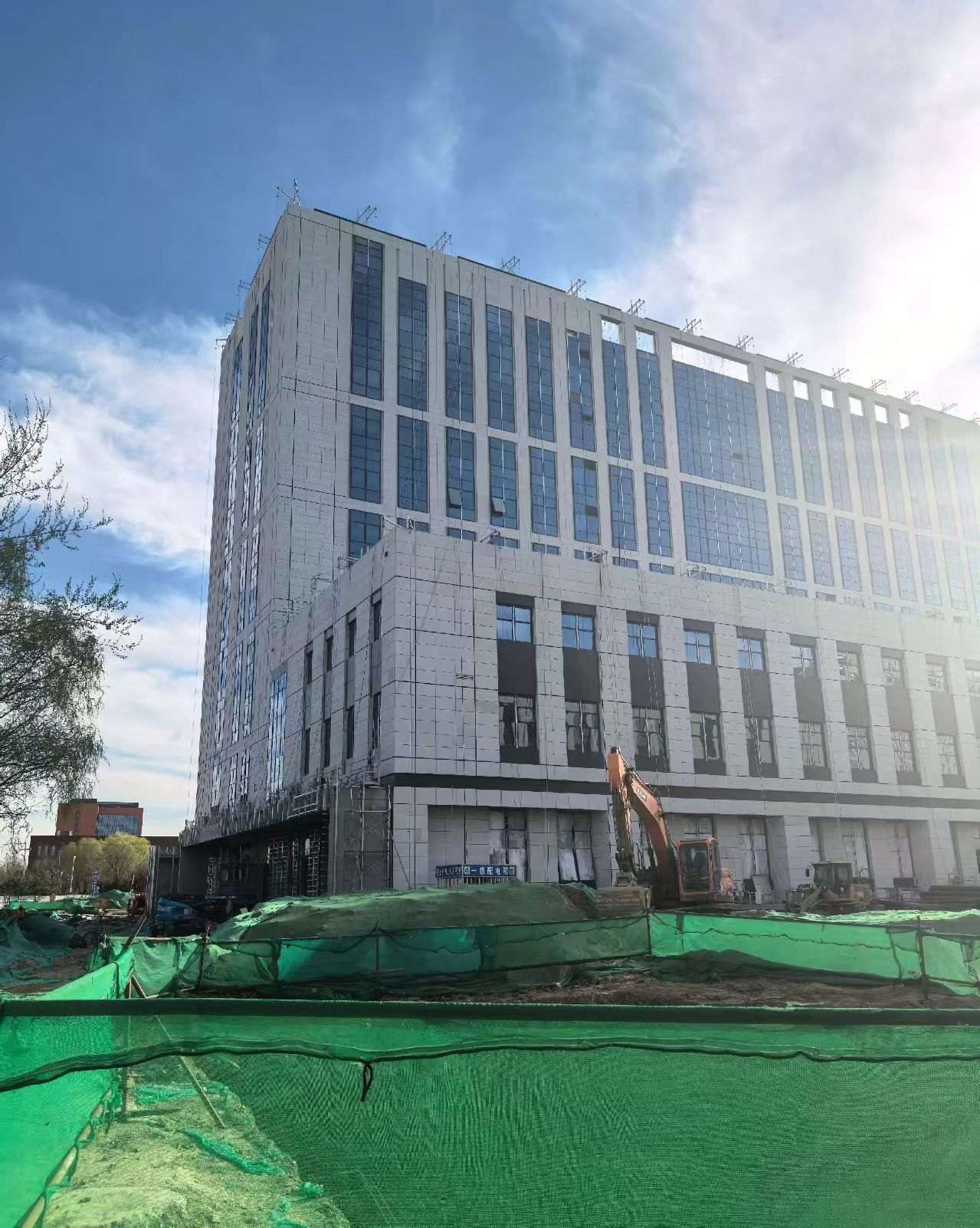 佛山 白麻花岗岩石材外墙干挂